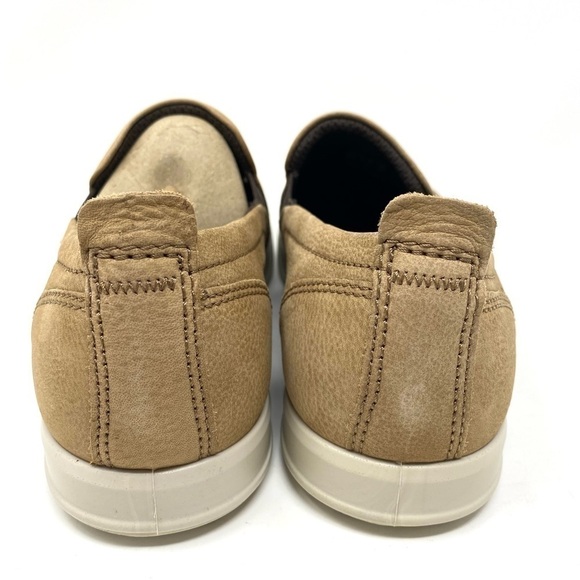 ECCO MEN'S COLLIN 2.0 SLIP ON SNEAKER CAMEL - Picture 3 of 8